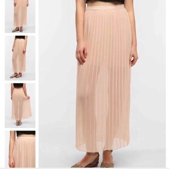 Urban outfitters Sparkle & Fade pleated skirt