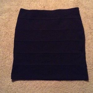 Black skirt