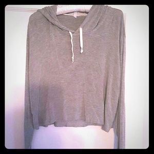 Brandy soft cropped hoodie
