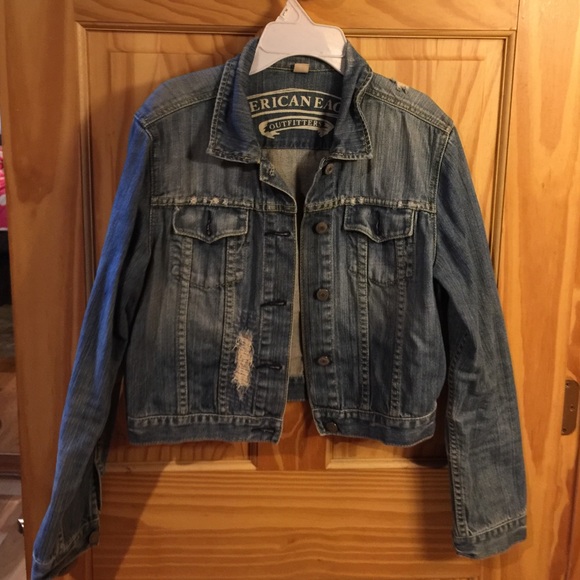 Shirt waste jean jacket
