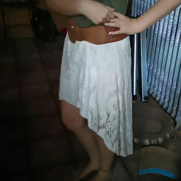 Rue 21 high low lace skirt