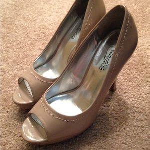 Candie's Peep Toe Platform High Heels