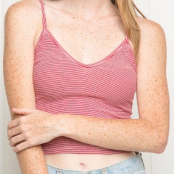 BRANDY MELVILLE STRIPED JOANNE TANK