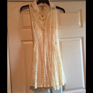 Off white lace dress
