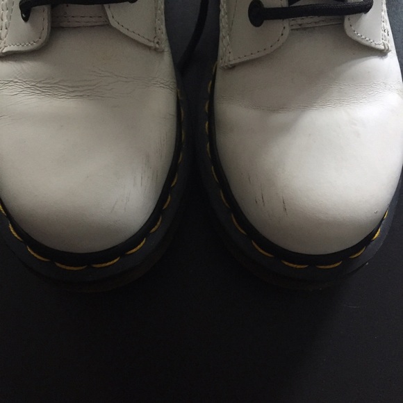 White Dr. Martens. Worn 2-3 times. - Picture 3 of 3