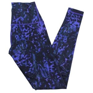 Lululemon Floral Wunder Under Yoga Pants