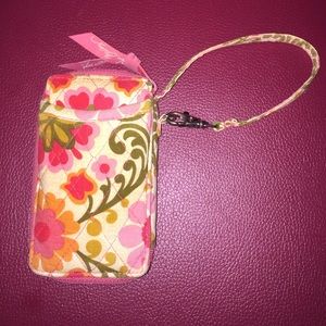 Vera Bradley wristlet | IDholder&smartphone pocket