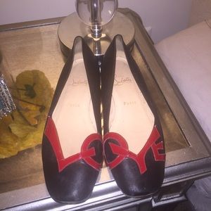 Christian Louboutin "Love" Flats