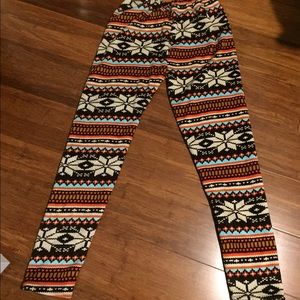 Winter Fleece-Lined Leggings