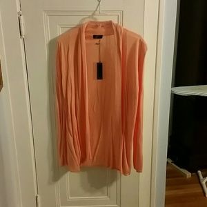 NWT Peach open front cardigan size large