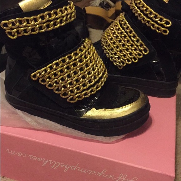 *SOLD* Jeffrey Campbell "Bone Chain" Sneakers
