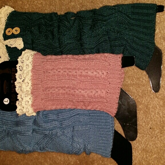 Boot Toppers* lot of 3