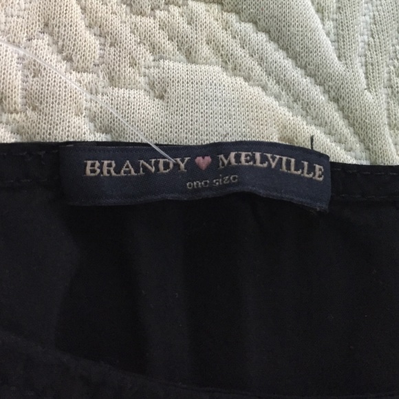 brandy Melville black halter top - Picture 2 of 4