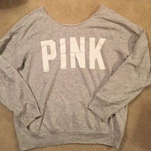 PINK lightweight sweatshirt