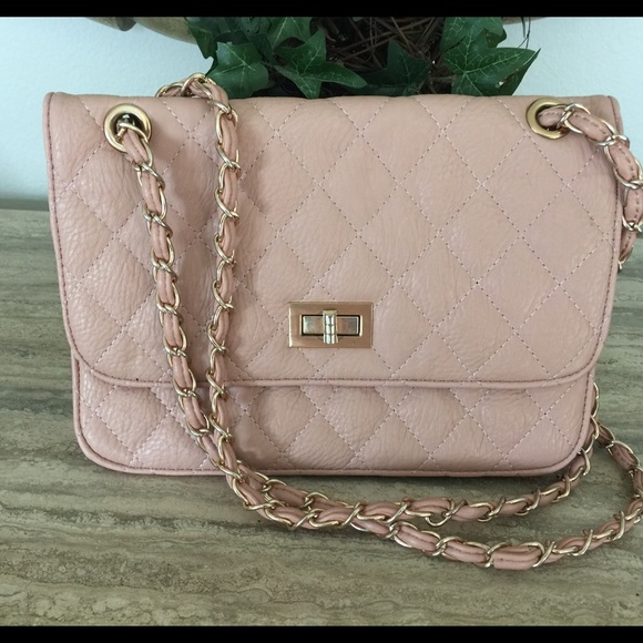 Pink/Nude Small Leather Purse