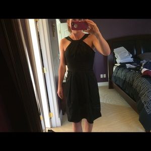 David's Bridal y neck dress