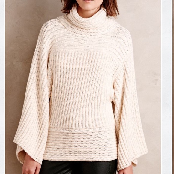 Anthropologie Oversized & Slouchy Sweater ribbed - Picture 2 of 6