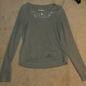 Adorable Beaded Sweatshirt HOLLISTER