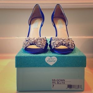 Blue by Betsy Johnson high heels
