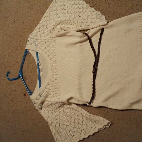 Crocheted sweater