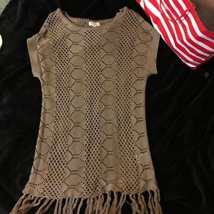 Joseph A tunic with fringe