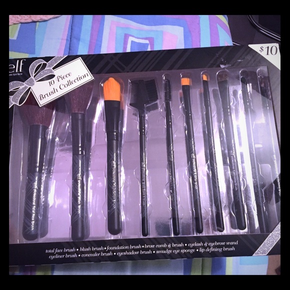 Elf makeup brush 10 piece
