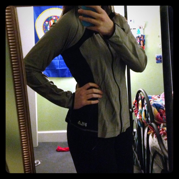 Extremely soft Fila sports jacket