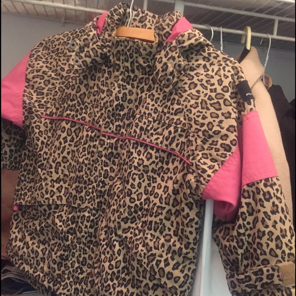 Jacket Animal print with hoodie