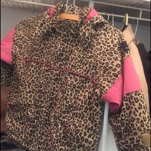 Jacket Animal print with hoodie