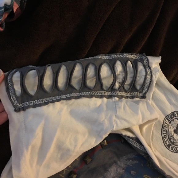 Affliction American customs crop top - Picture 3 of 4