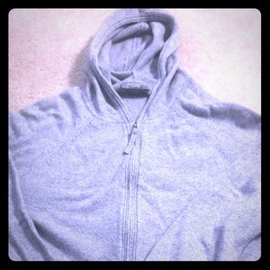 Ann Taylor cashmere grey hoodie. Please read dis.
