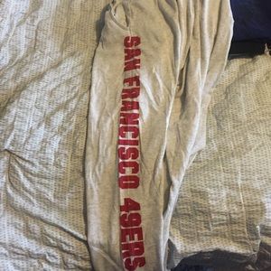 VS PINK San Francisco 49ers sweats