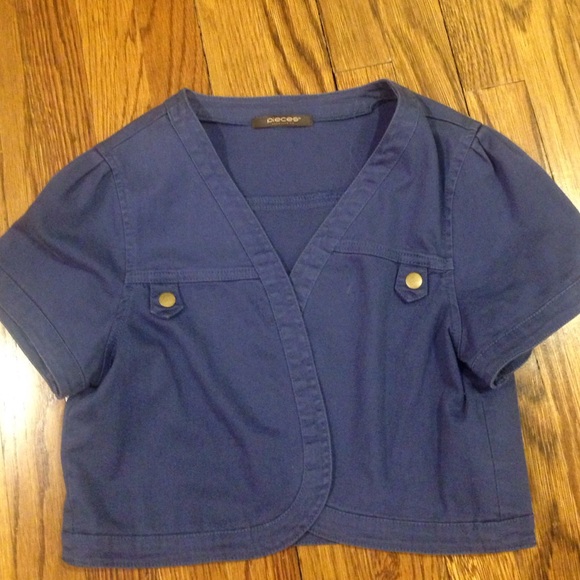 Mid Torso Blue Cardigan - Picture 1 of 1