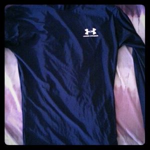 Under armour  long sleeve navy blue shirt