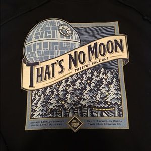 That's no moon star wars sweatshirt