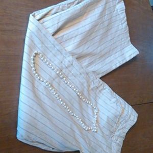 Pinstriped dress pants and vintage costume nkl