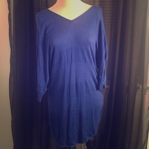 Royal blue knit sweater tunic! 💙