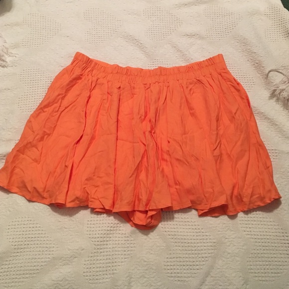 Orange skirt