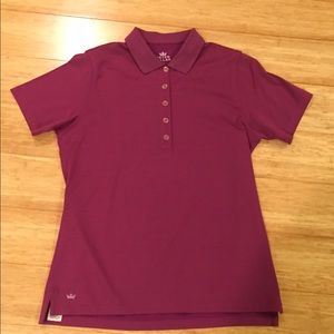 Women's "raspberry" peter Millar shirt
