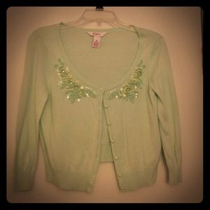 3/4 length cardigan