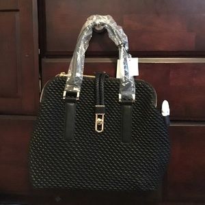 JustFab black purse
