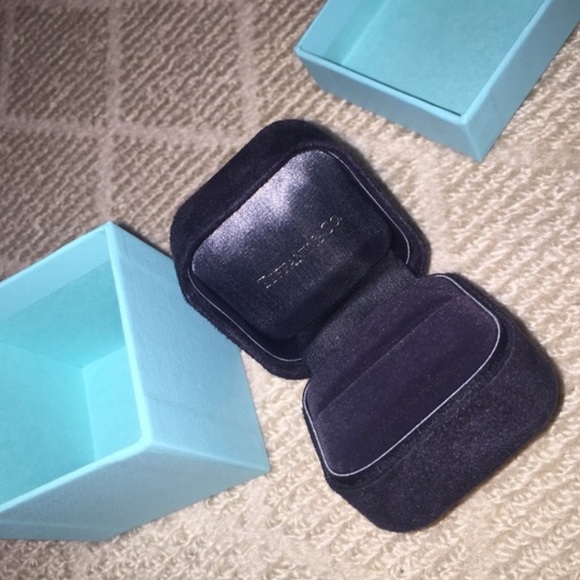Tiffany bundle! Two ring boxes, bag and box