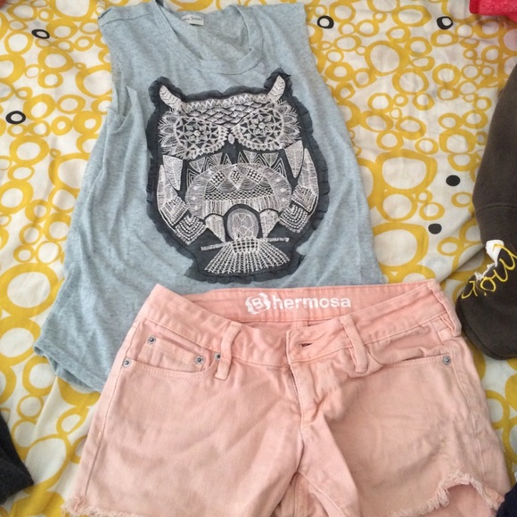 Tank and billabong shorts