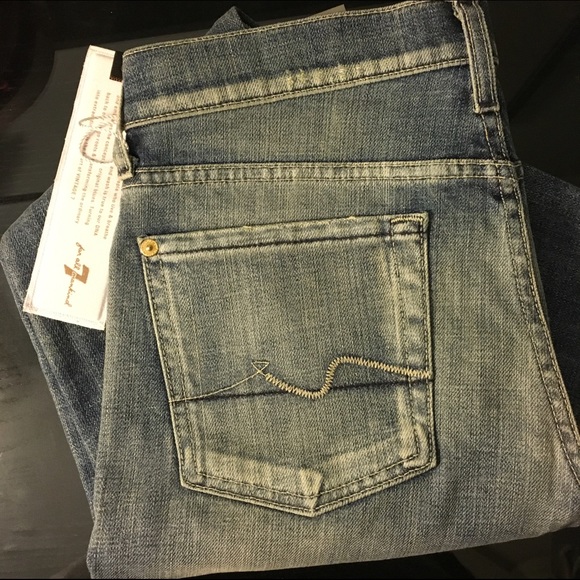 7 For All Mankind Josefina Skinny Boyfriend Jeans