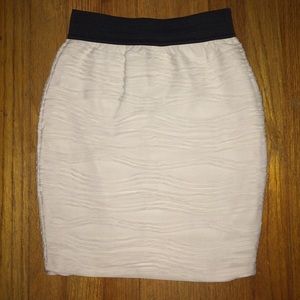 Off-white bodycon skirt - XS