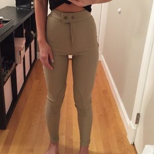 American apparel riding pant