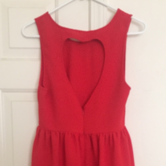 Valentine's Day H❤️ART Cutout Dress - Picture 3 of 4