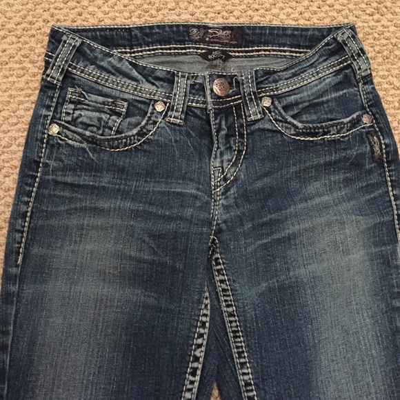 Silver jeans