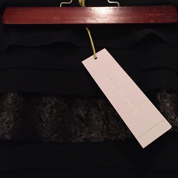 New! BCBGeneration Sequin Mini Skirt - Picture 2 of 4