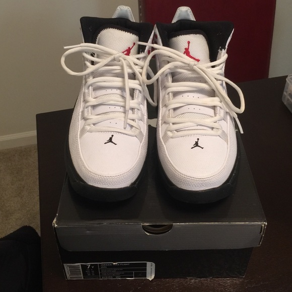 Jordan Take Flight white/varsity red/black
